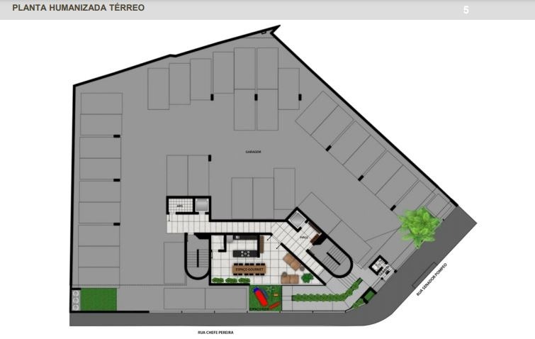 Apartamento à venda com 2 quartos, 23m² - Foto 1