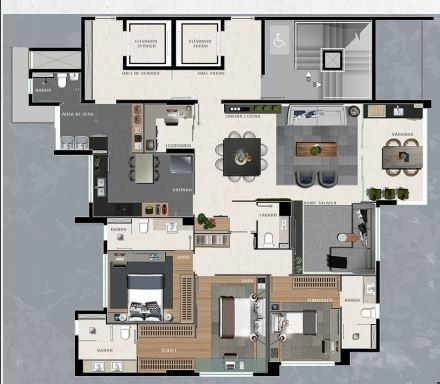 Apartamento à venda com 4 quartos, 150m² - Foto 10