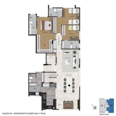 Apartamento à venda com 4 quartos, 174m² - Foto 8