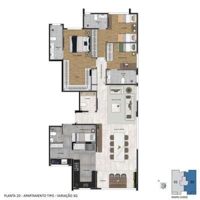 Apartamento à venda com 4 quartos, 174m² - Foto 10