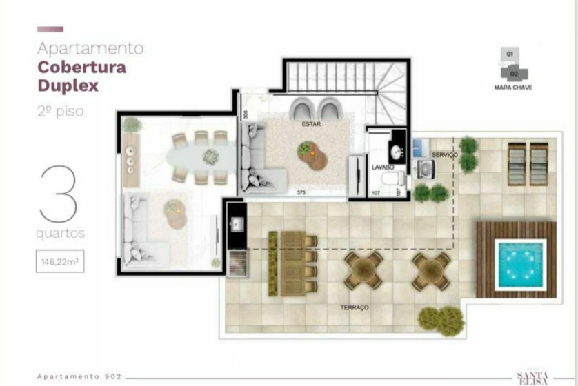 Apartamento à venda com 3 quartos, 84m² - Foto 11