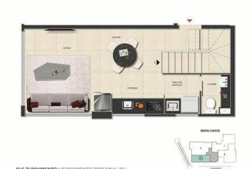 Cobertura à venda com 2 quartos, 123m² - Foto 9