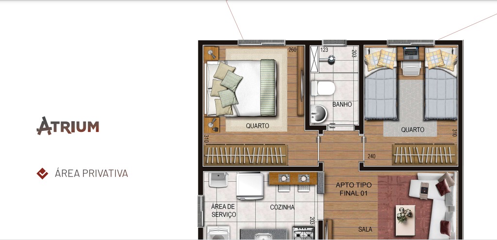 Apartamento à venda com 2 quartos, 60m² - Foto 14