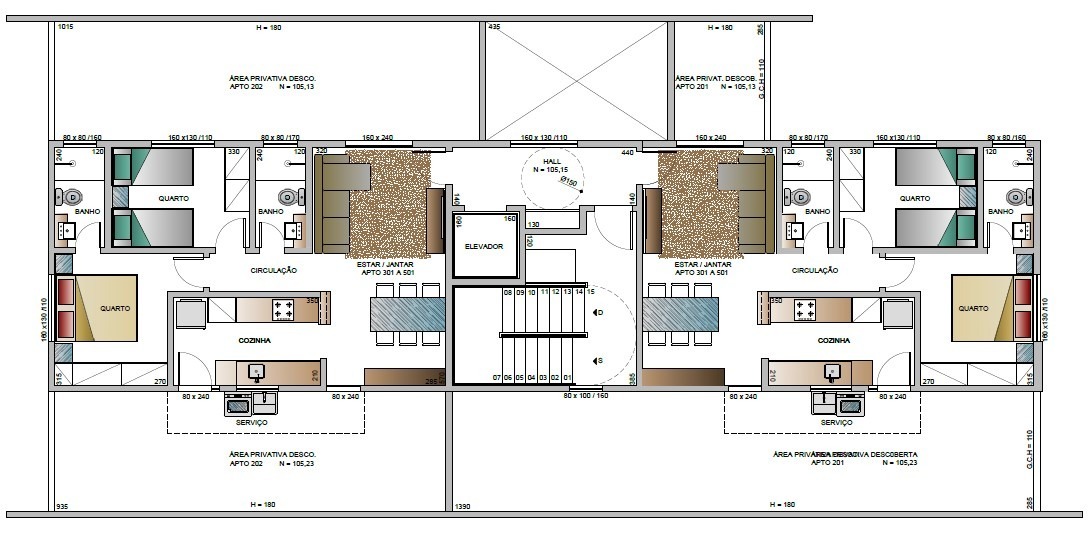 Apartamento à venda com 2 quartos, 60m² - Foto 1