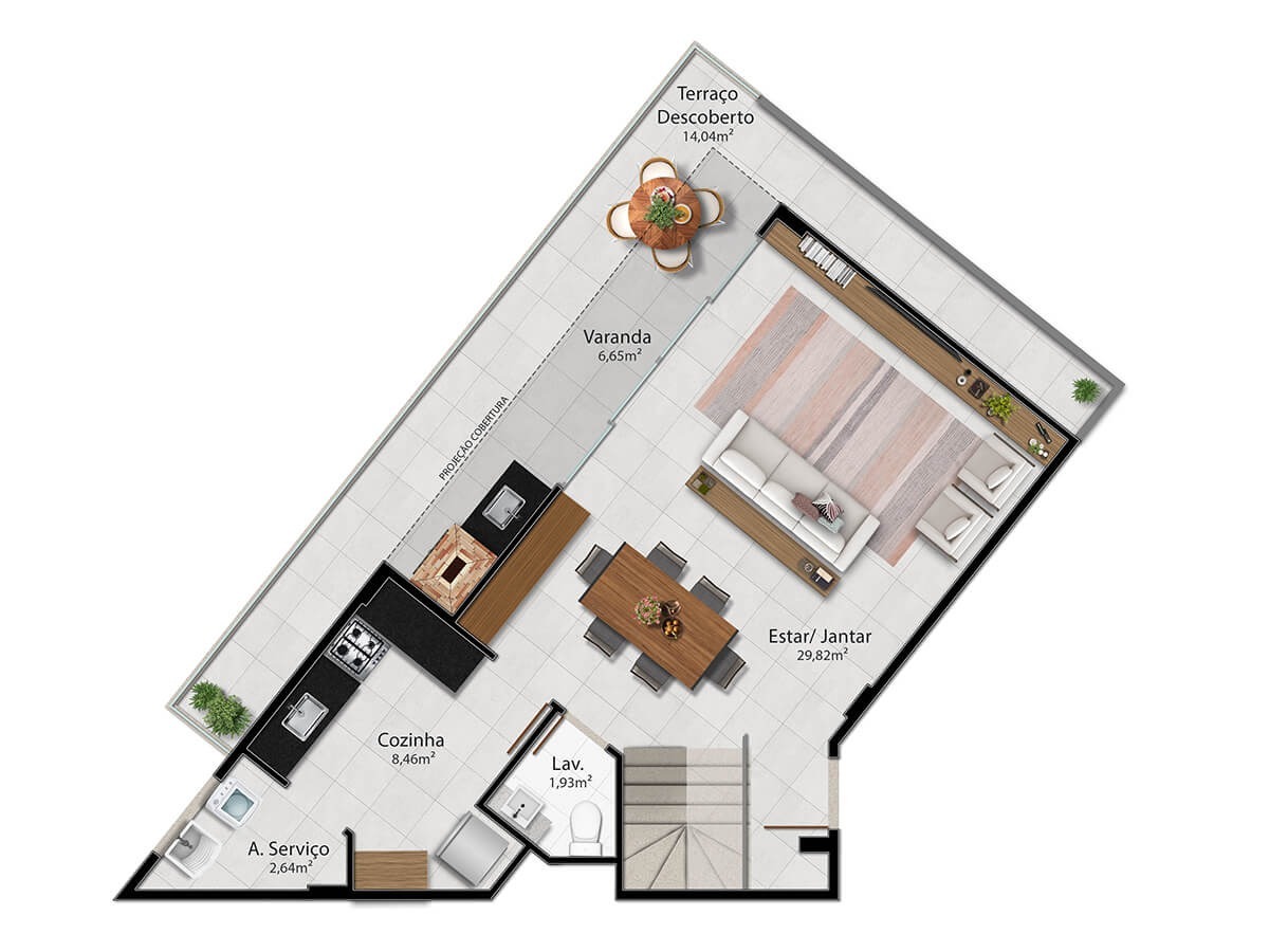 Apartamento à venda com 2 quartos, 66m² - Foto 23