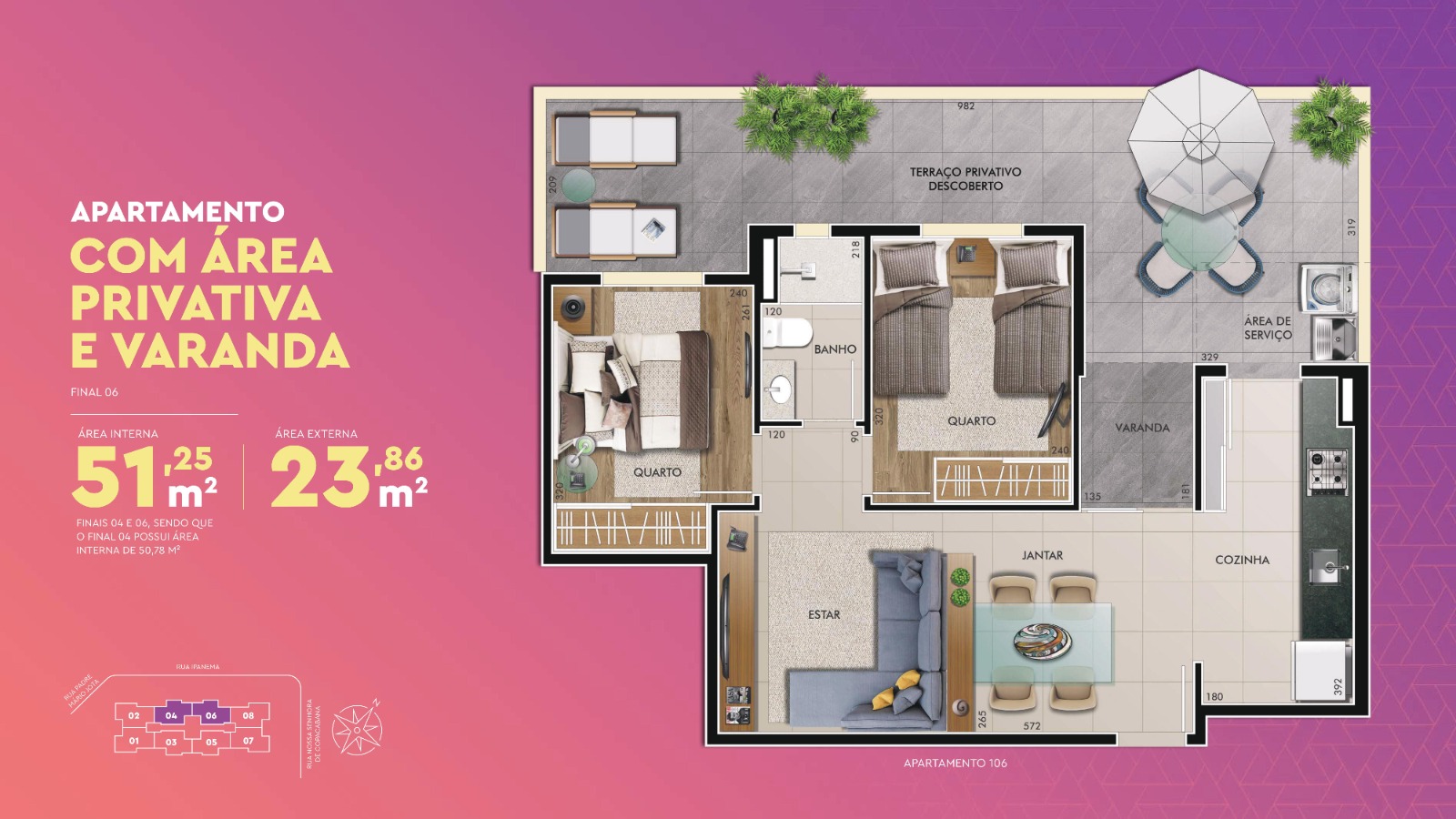 Apartamento à venda com 2 quartos, 60m² - Foto 11