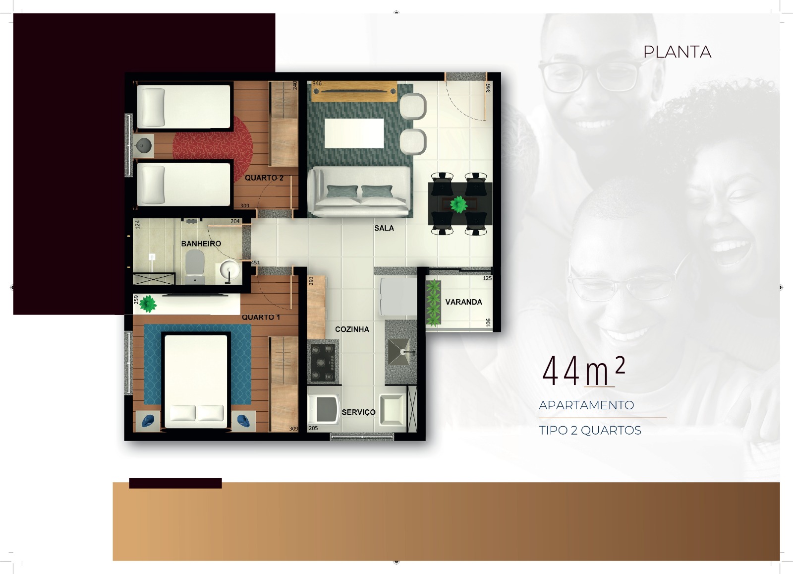 Apartamento à venda com 2 quartos, 55m² - Foto 8