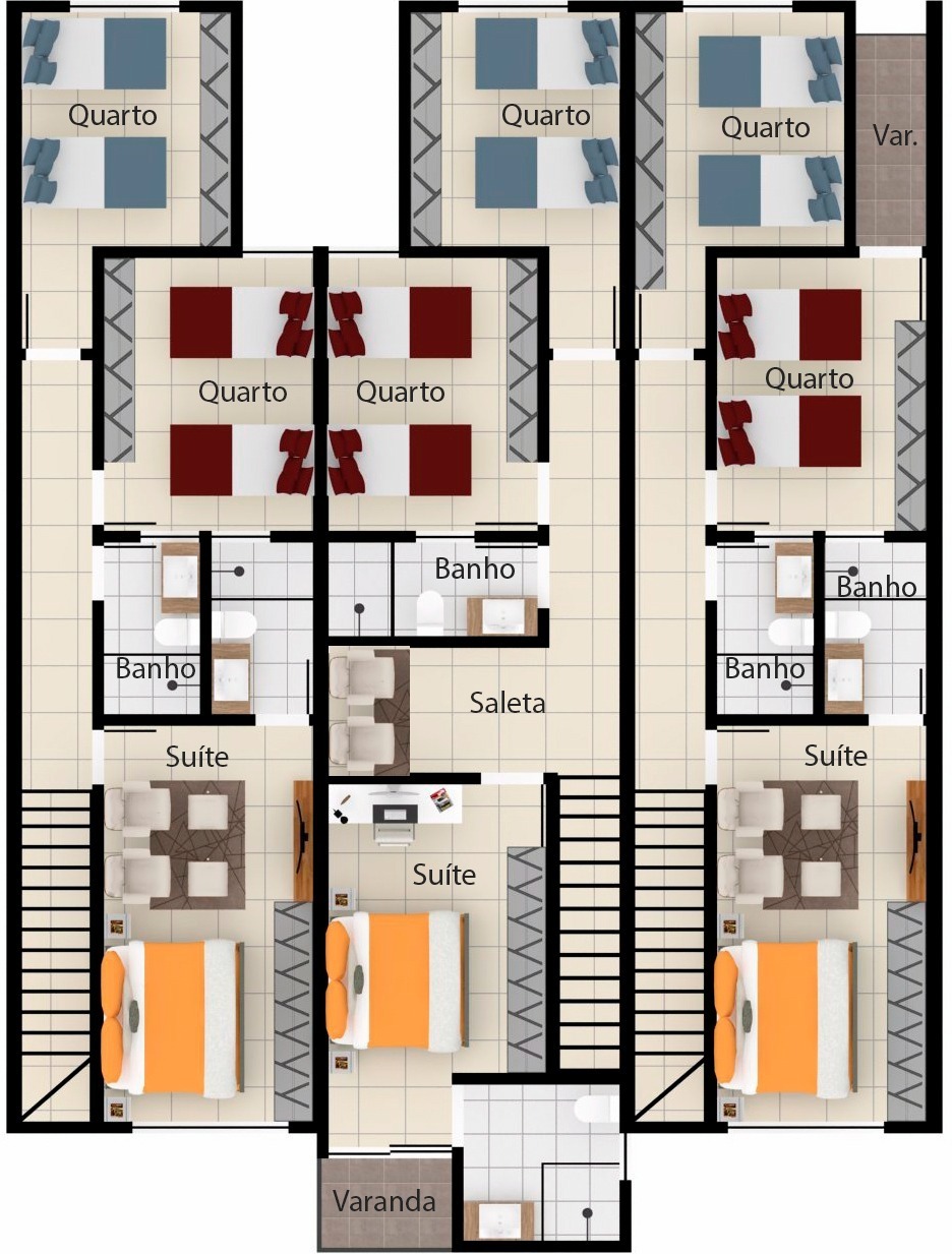 Casa à venda com 3 quartos - Foto 7