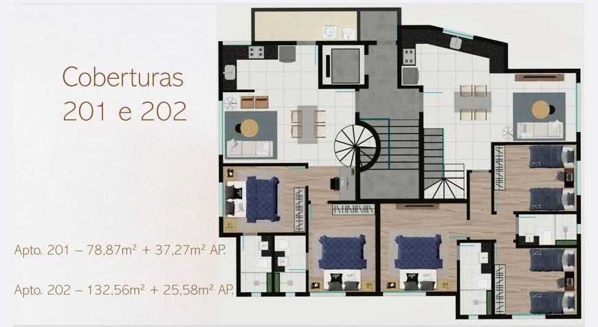 Cobertura à venda com 3 quartos, 158m² - Foto 12