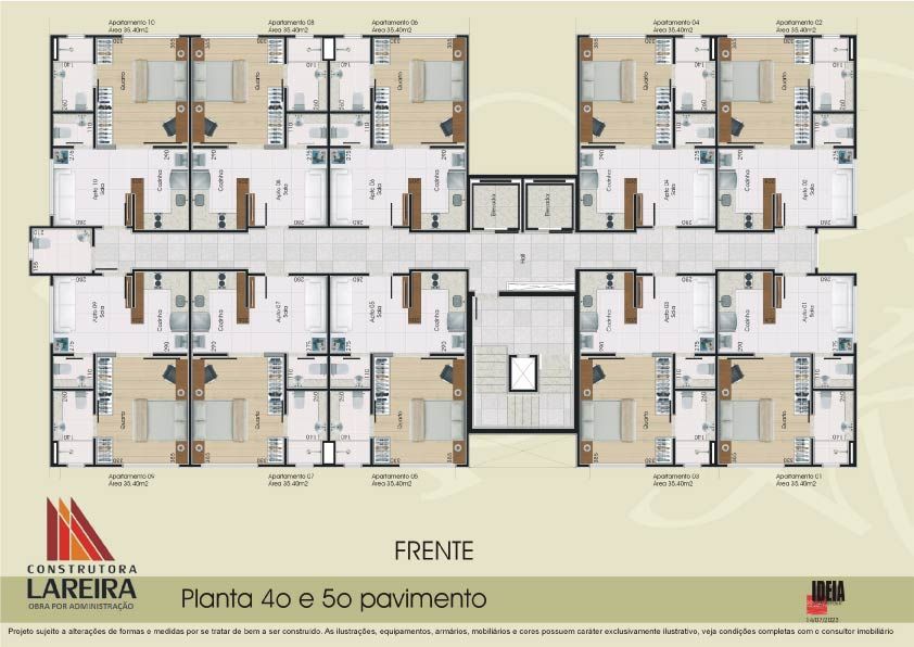 Apartamento à venda com 1 quarto, 27m² - Foto 6