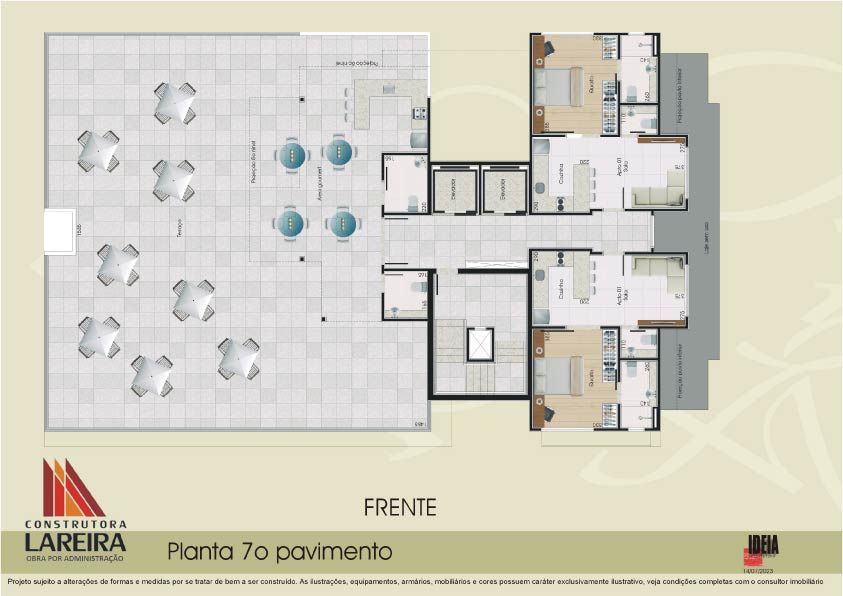 Apartamento à venda com 1 quarto, 27m² - Foto 4