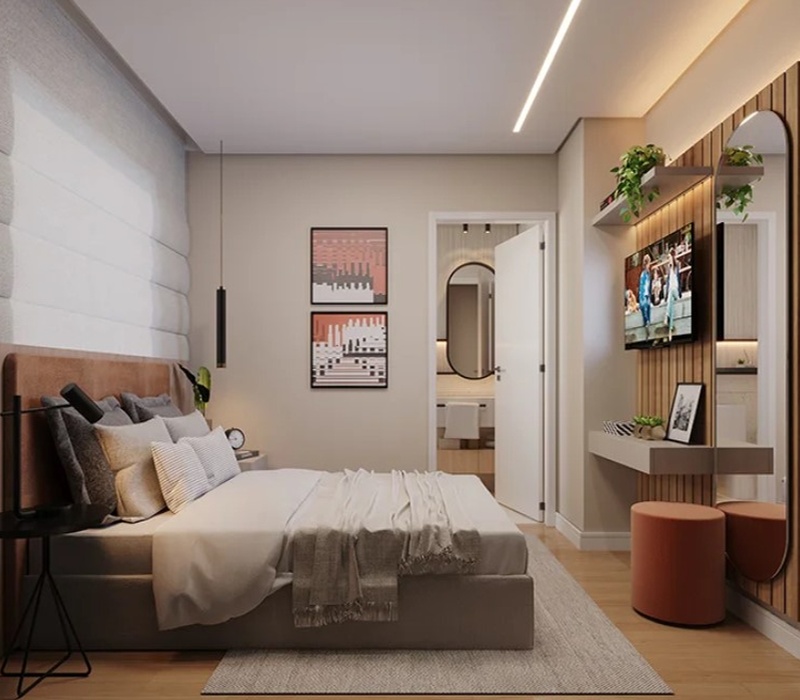 Apartamento à venda com 2 quartos, 55m² - Foto 4