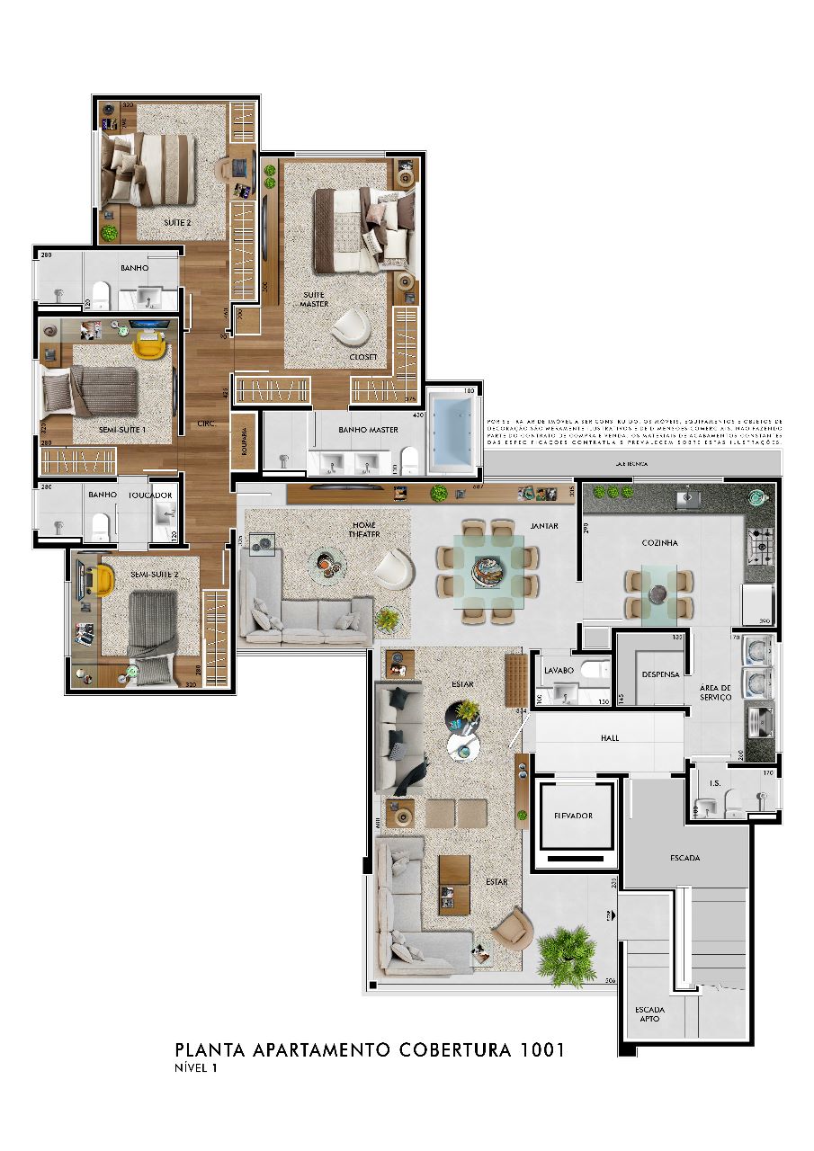 Apartamento à venda com 4 quartos, 343m² - Foto 16