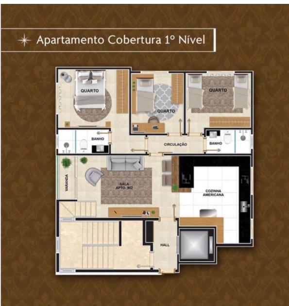 Cobertura à venda com 4 quartos, 173m² - Foto 4