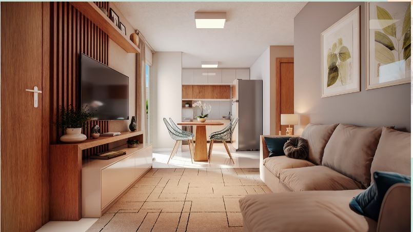 Apartamento à venda com 2 quartos, 42m² - Foto 6