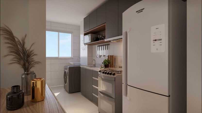 Apartamento à venda com 2 quartos, 47m² - Foto 2