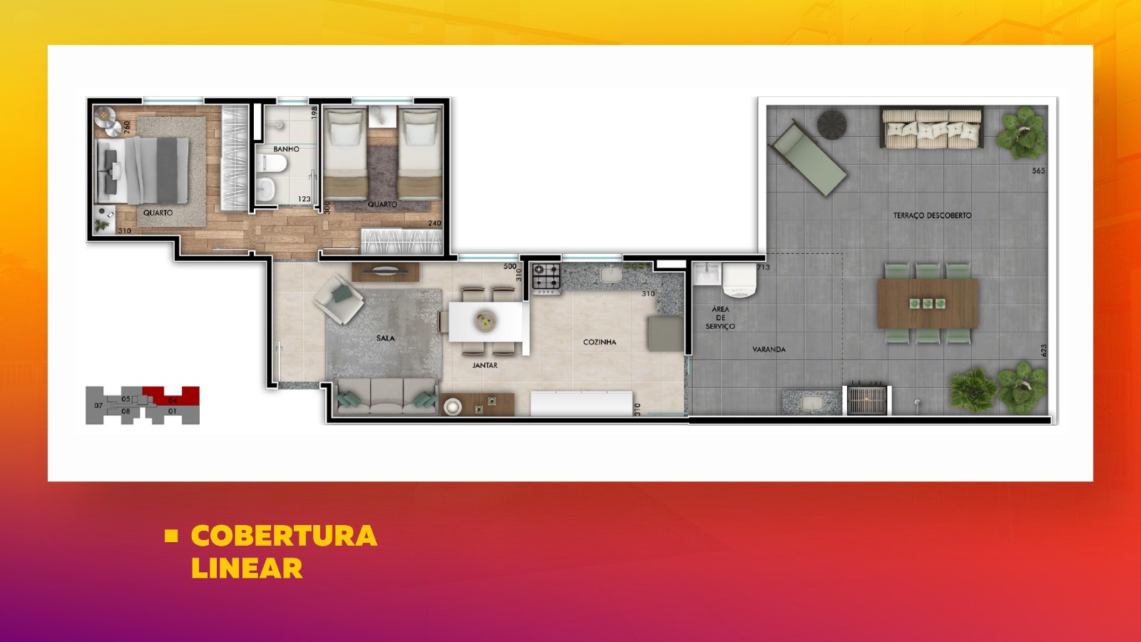 Apartamento à venda com 2 quartos, 55m² - Foto 11