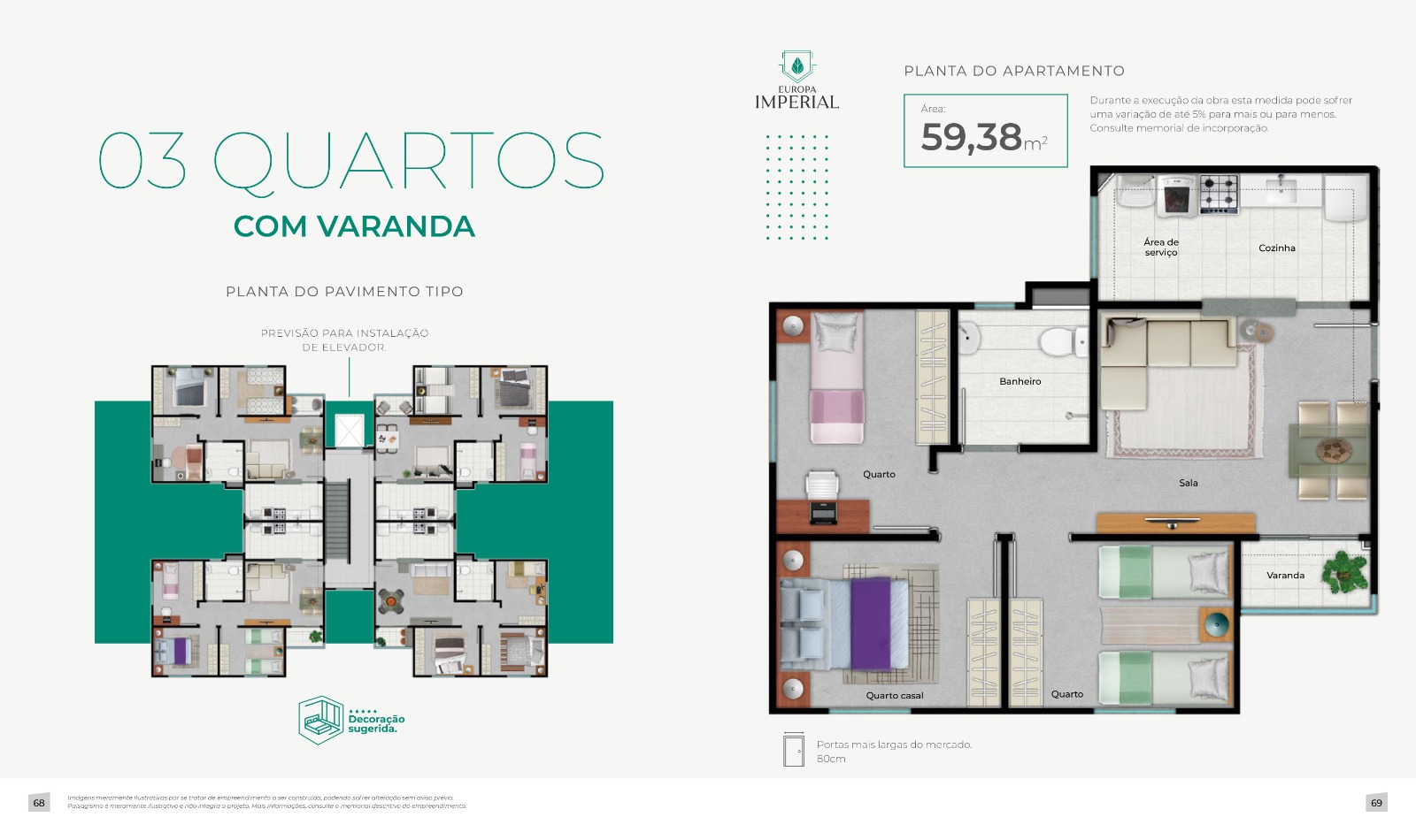 Apartamento à venda com 3 quartos, 65m² - Foto 11