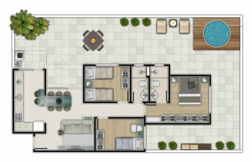 Apartamento à venda com 3 quartos, 149m² - Foto 17