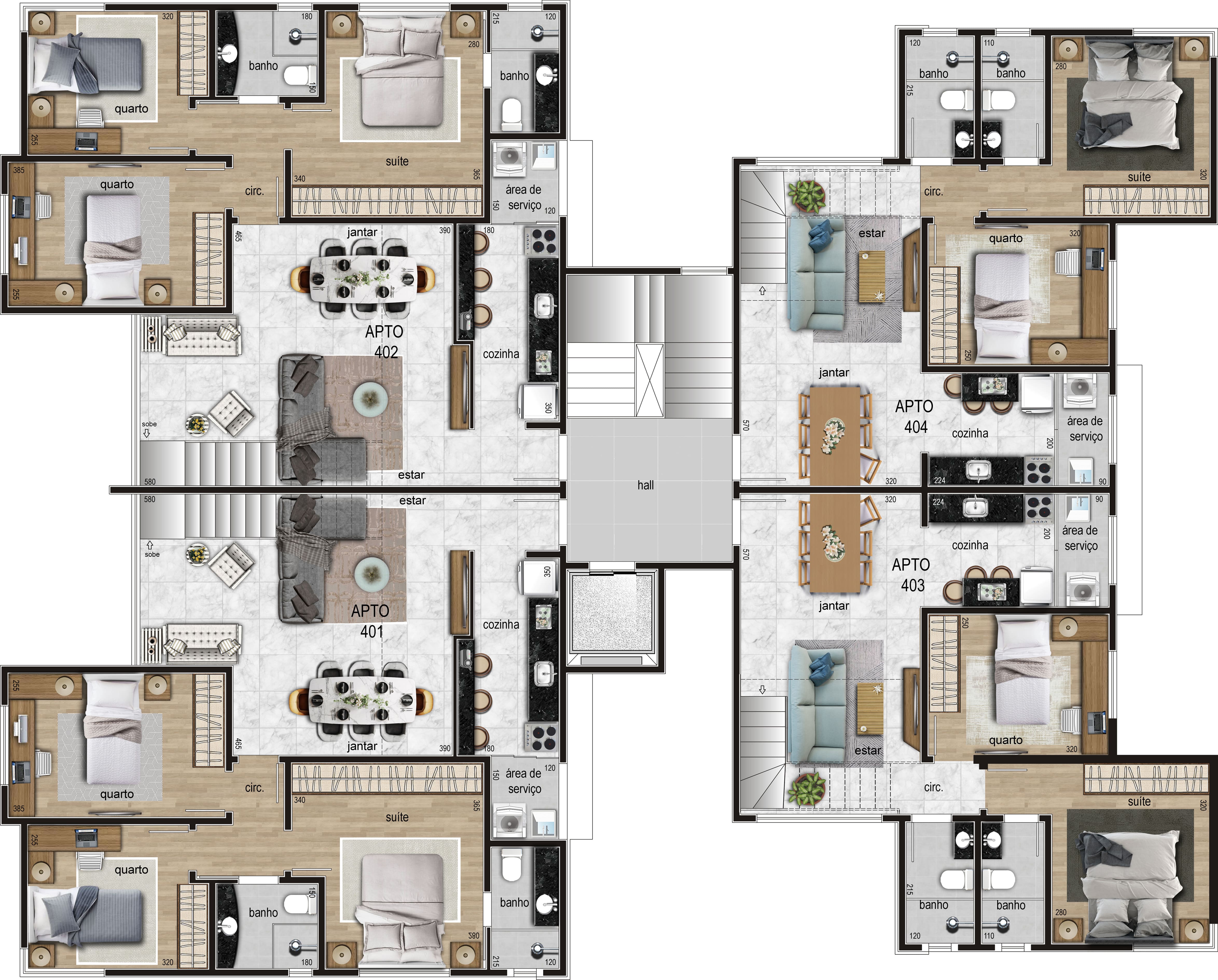 Cobertura à venda com 3 quartos, 160m² - Foto 2