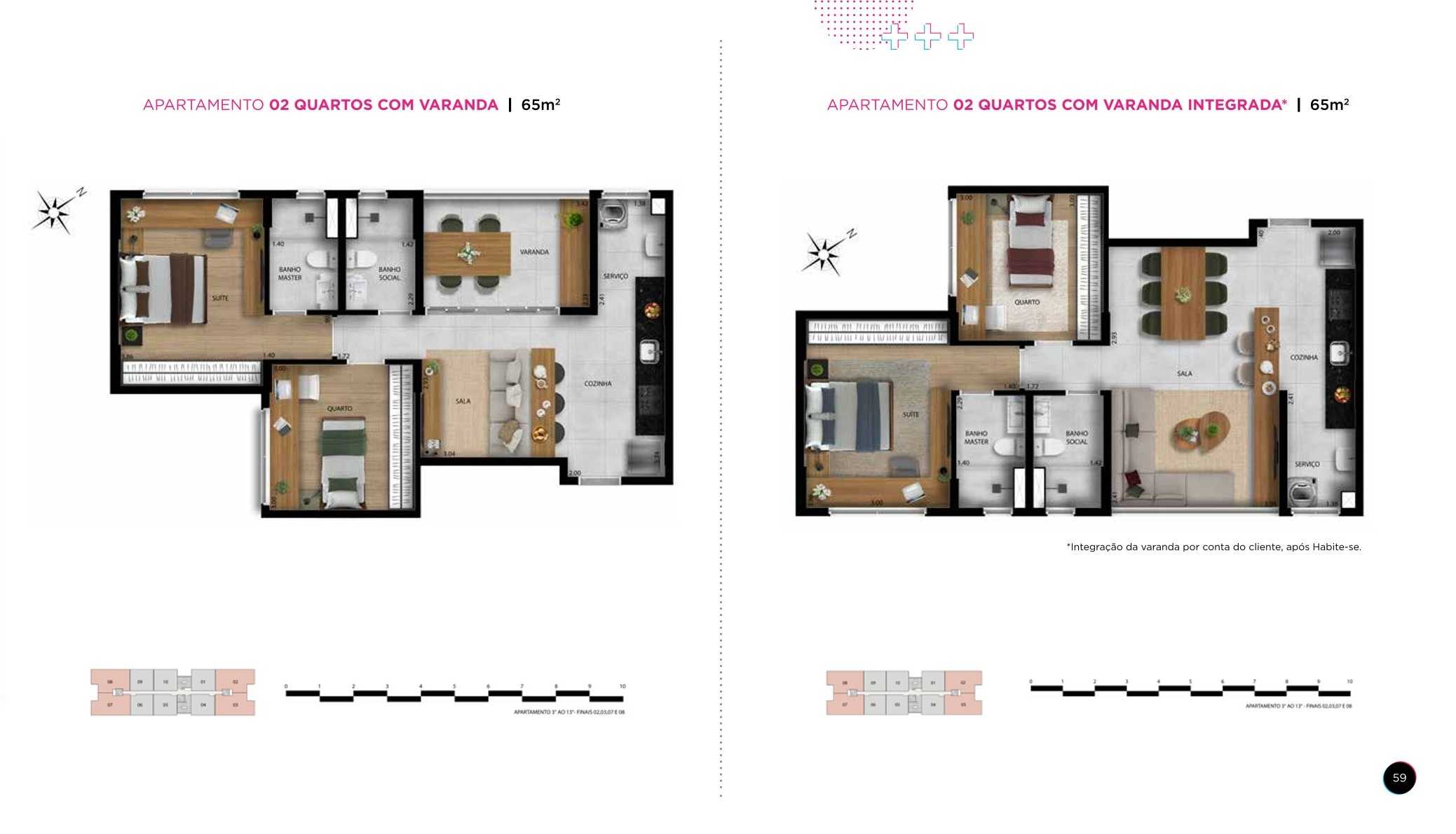 Apartamento à venda com 2 quartos, 15m² - Foto 4