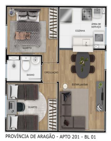 Apartamento à venda com 2 quartos, 38m² - Foto 9