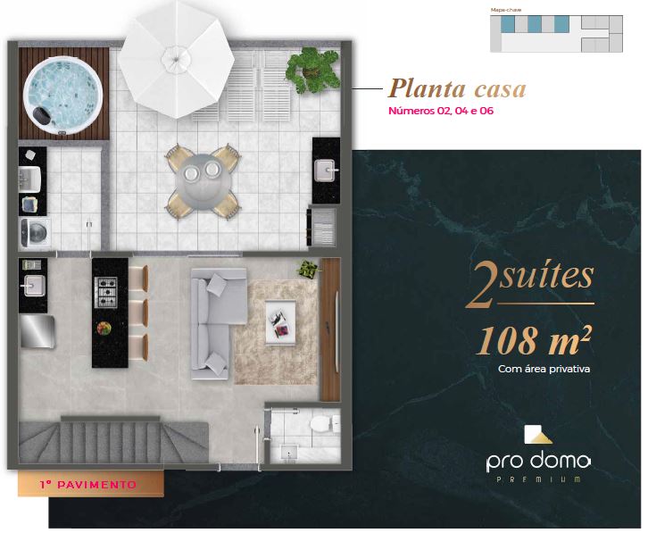 Casa de Condomínio à venda com 2 quartos, 102m² - Foto 12