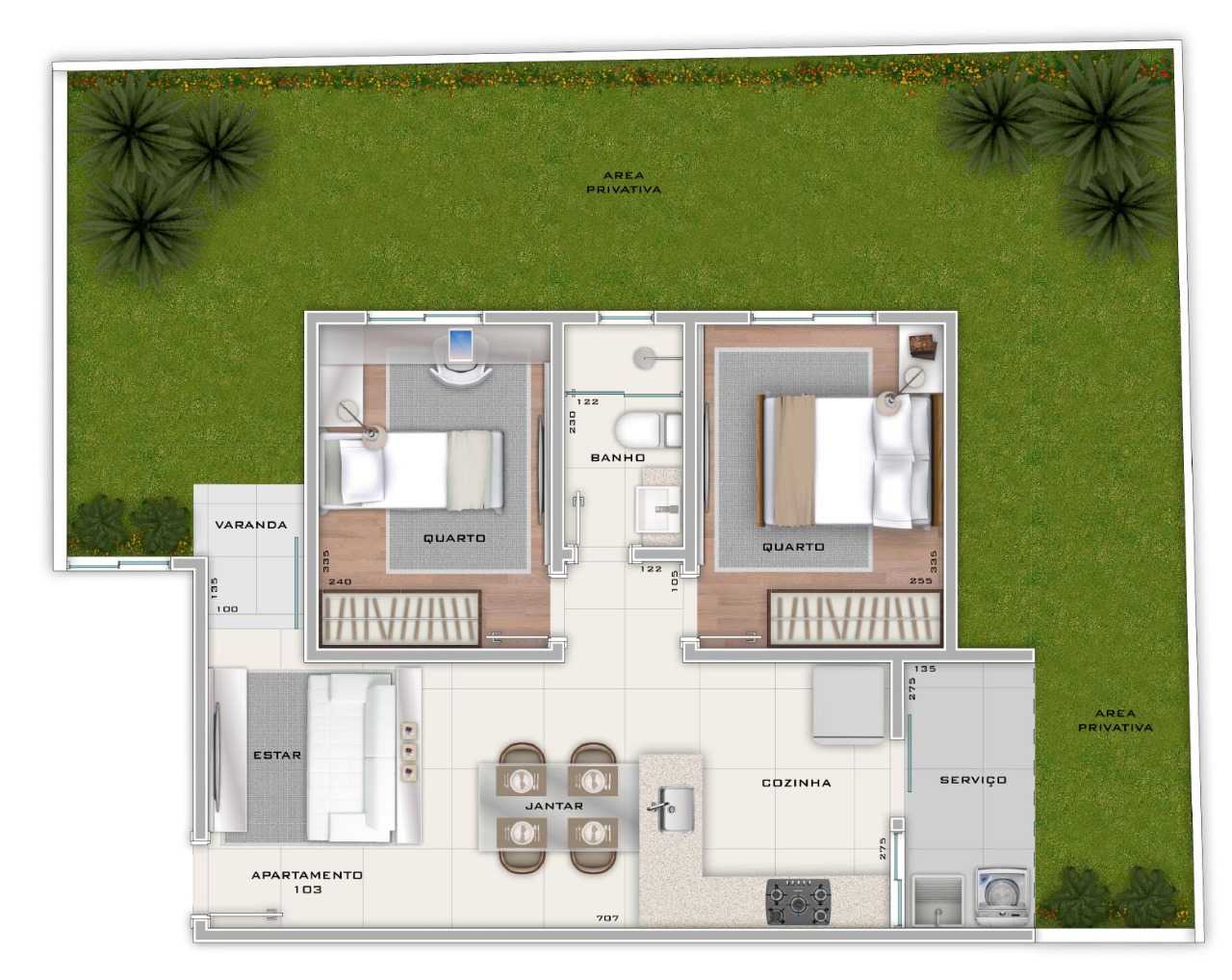 Apartamento à venda com 2 quartos, 97m² - Foto 14