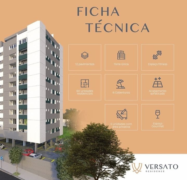 Apartamento à venda com 2 quartos, 18m² - Foto 2