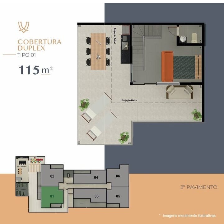 Cobertura à venda com 2 quartos, 108m² - Foto 15