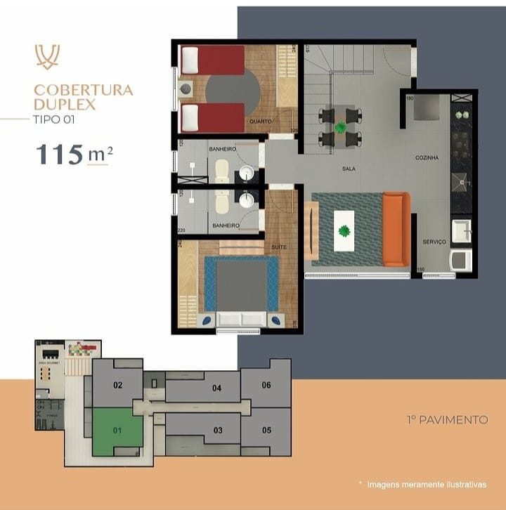 Cobertura à venda com 2 quartos, 108m² - Foto 16