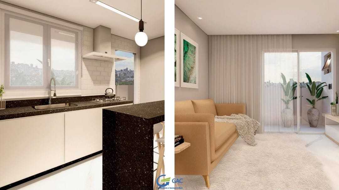 Apartamento à venda com 2 quartos, 53m² - Foto 2