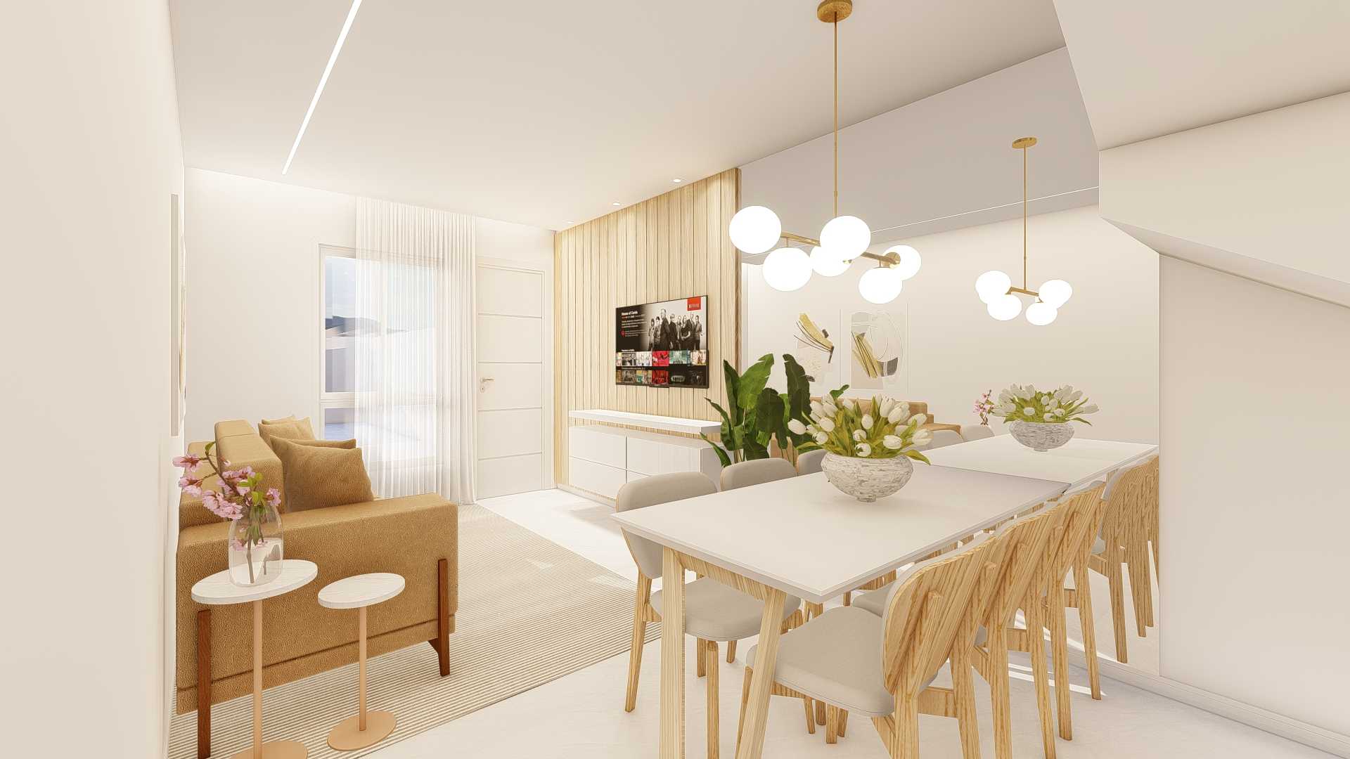 Apartamento à venda com 2 quartos, 124m² - Foto 1