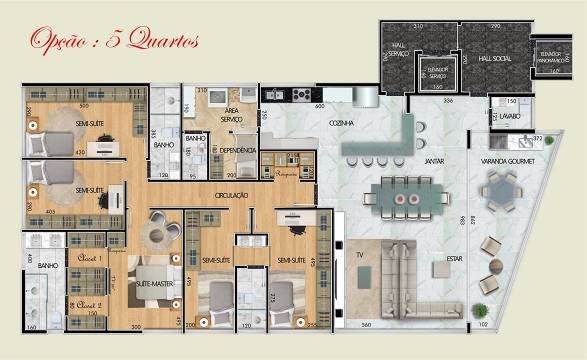 Cobertura à venda com 5 quartos, 533m² - Foto 20