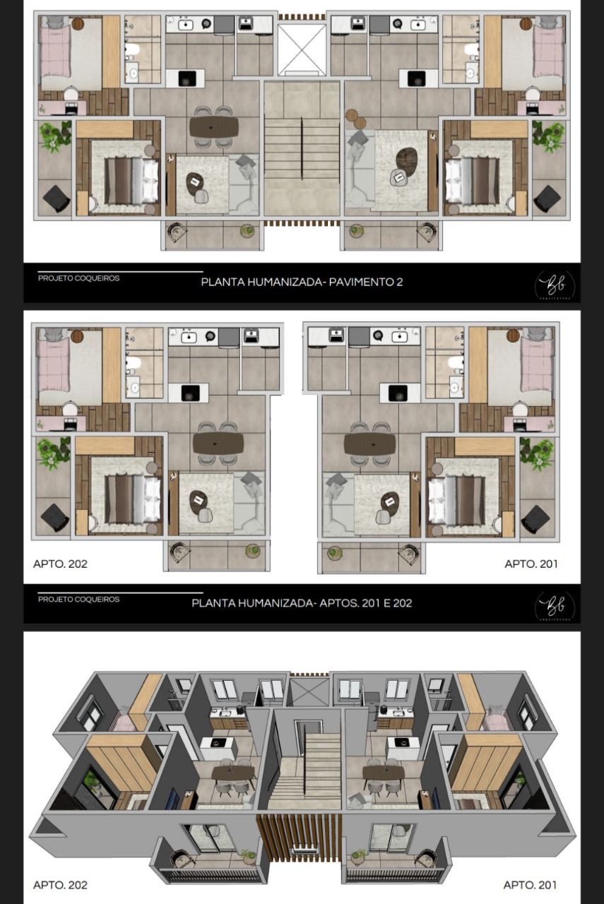 Apartamento à venda com 2 quartos, 57m² - Foto 3