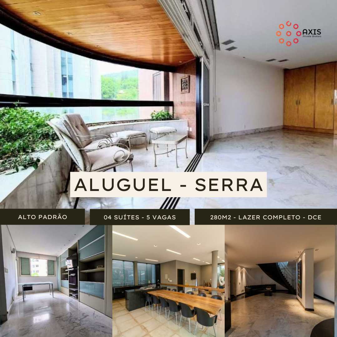 Apartamento para alugar com 4 quartos, 280m² - Foto 1