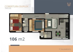 Cobertura à venda com 2 quartos, 16m² - Foto 18