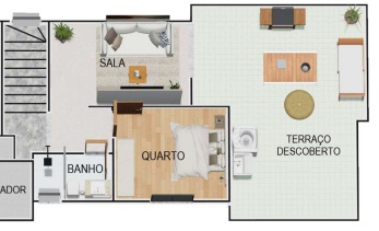 Cobertura à venda com 2 quartos, 83m² - Foto 3