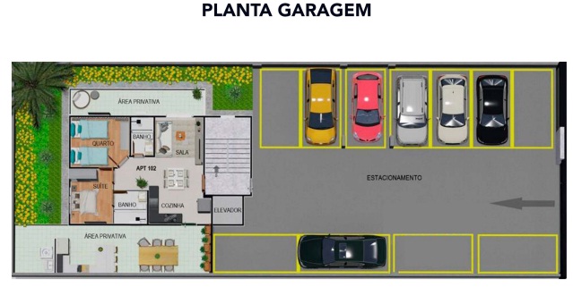 Apartamento à venda com 2 quartos, 51m² - Foto 3