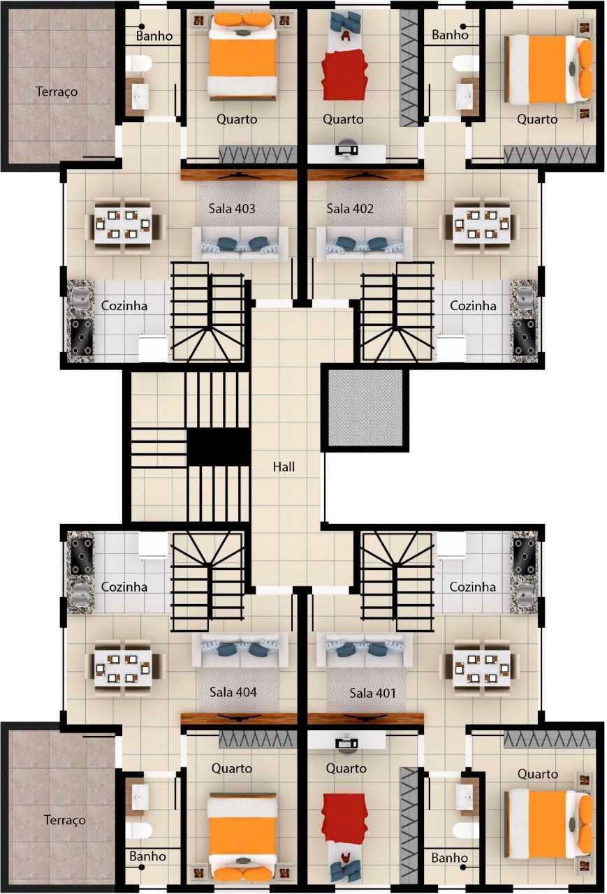 Apartamento à venda com 2 quartos, 61m² - Foto 10