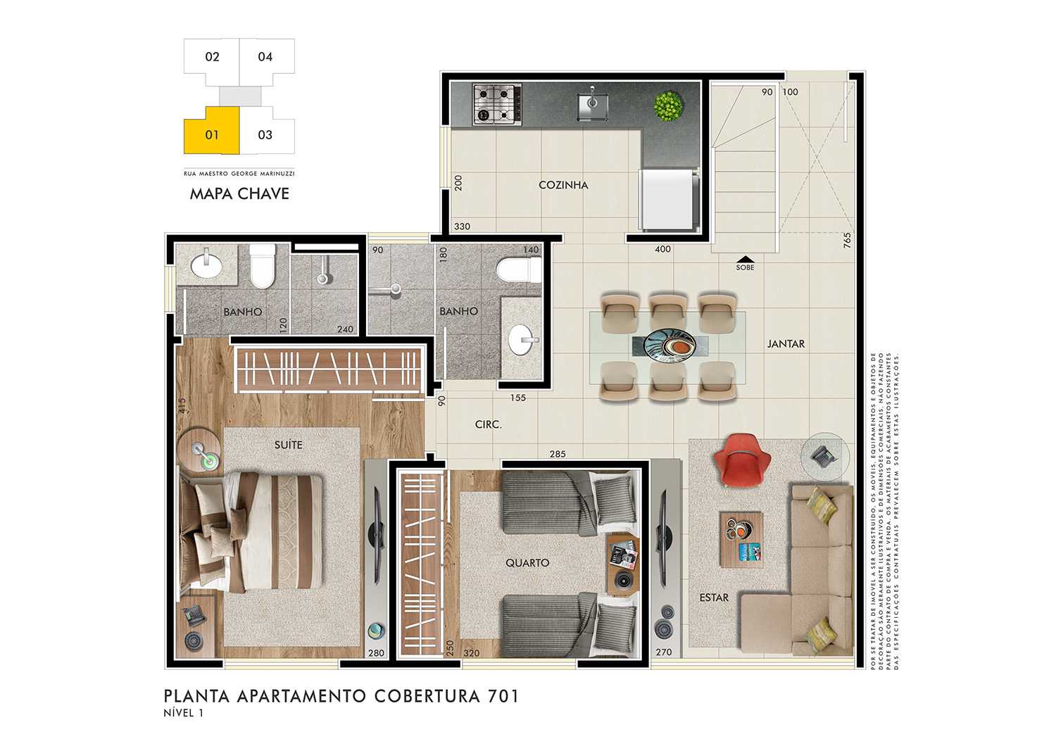 Apartamento à venda com 2 quartos, 65m² - Foto 7