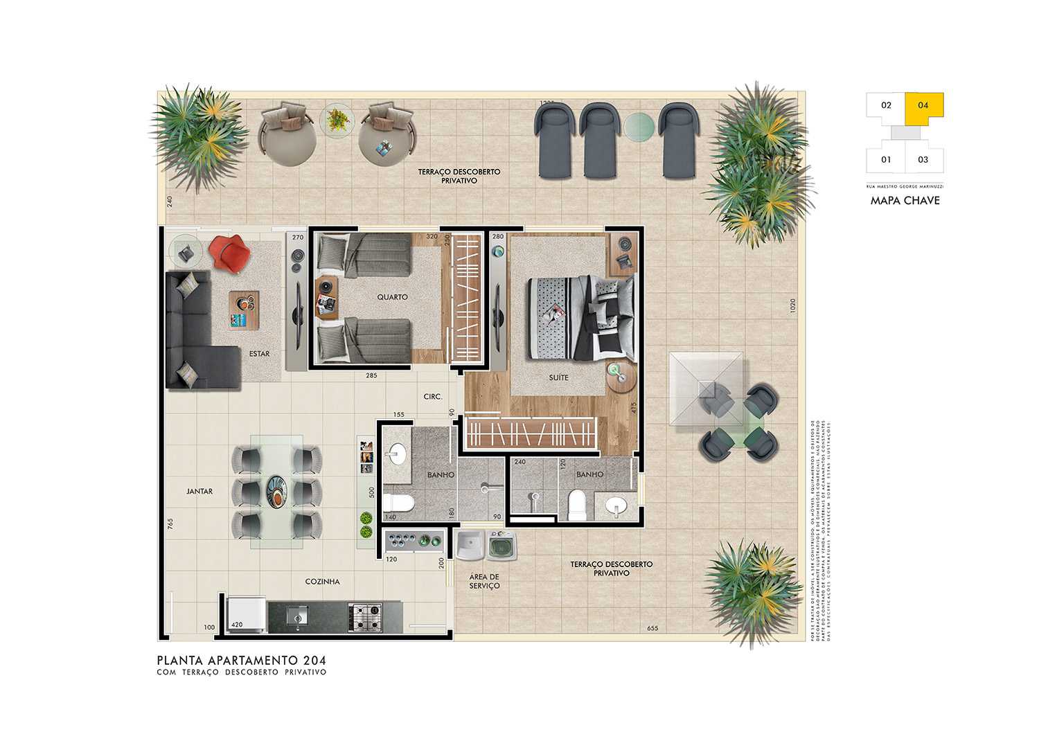 Cobertura à venda com 2 quartos, 129m² - Foto 6