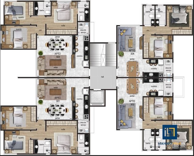 Cobertura à venda com 3 quartos, 80m² - Foto 7