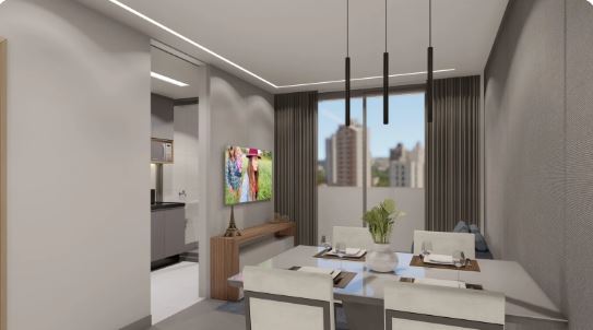 Apartamento à venda com 2 quartos, 62m² - Foto 1