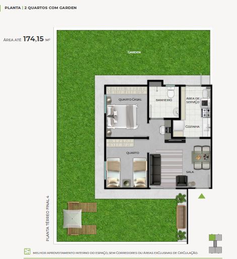 Apartamento à venda com 2 quartos, 45m² - Foto 1