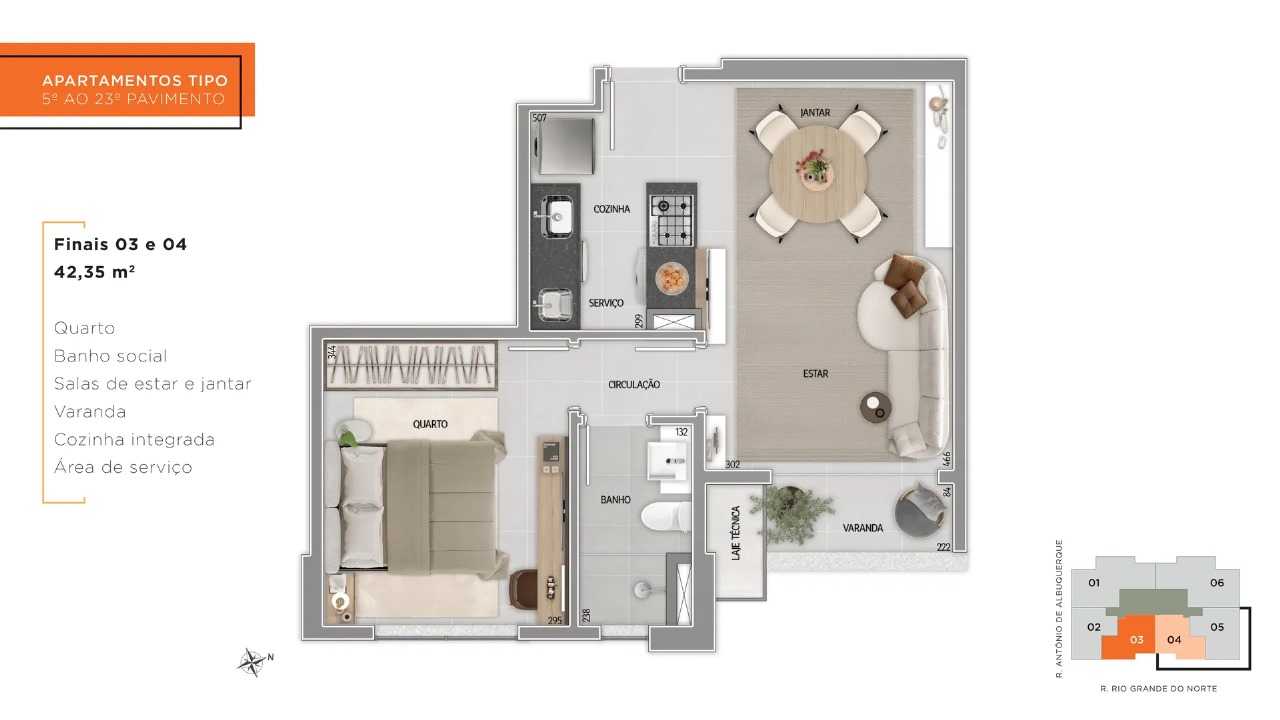 Apartamento à venda com 2 quartos, 149m² - Foto 17