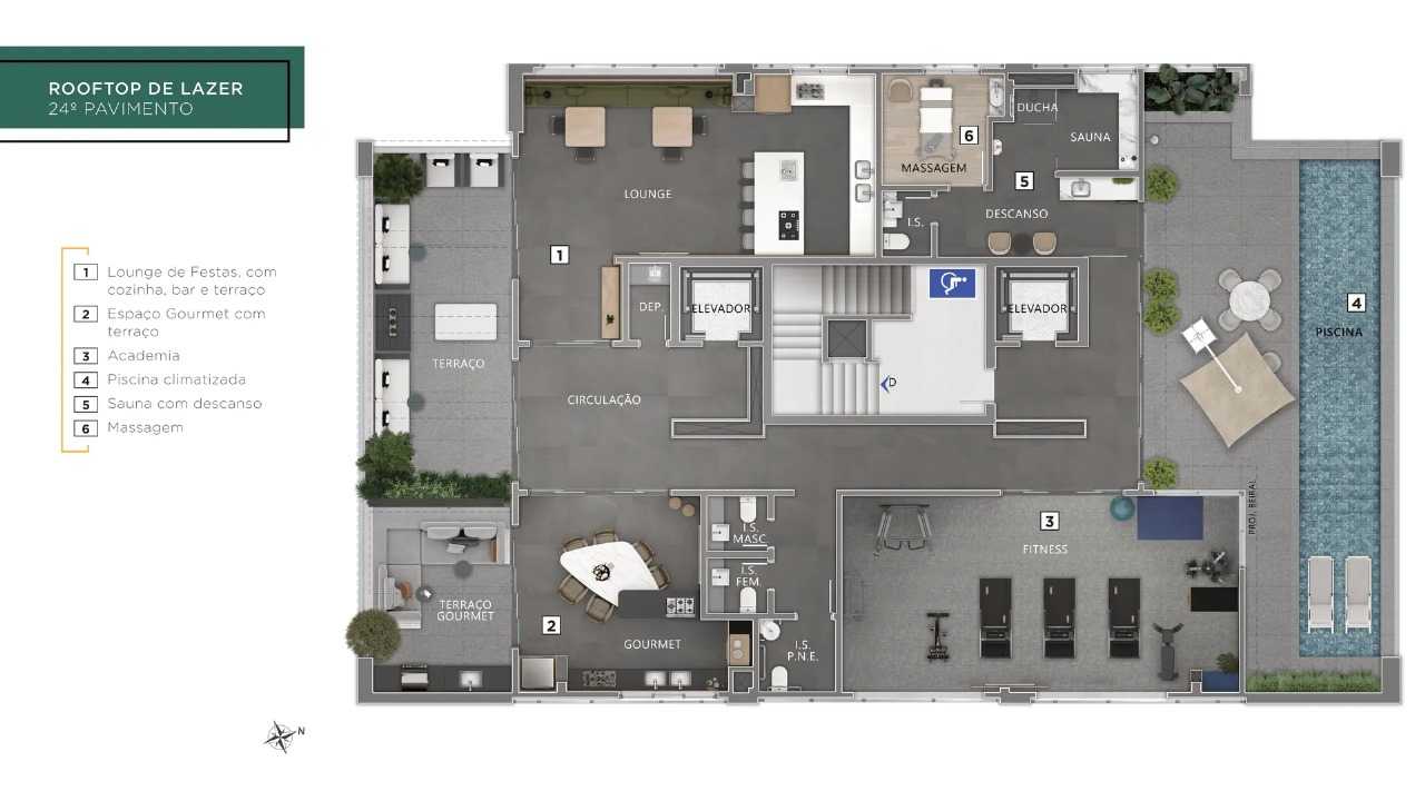 Apartamento à venda com 2 quartos, 149m² - Foto 16