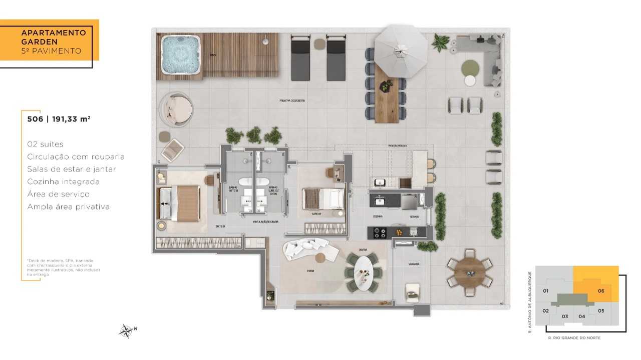 Apartamento à venda com 2 quartos, 149m² - Foto 20