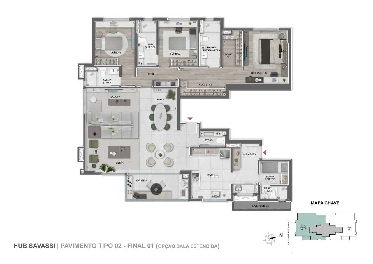 Apartamento à venda com 1 quarto, 42m² - Foto 18