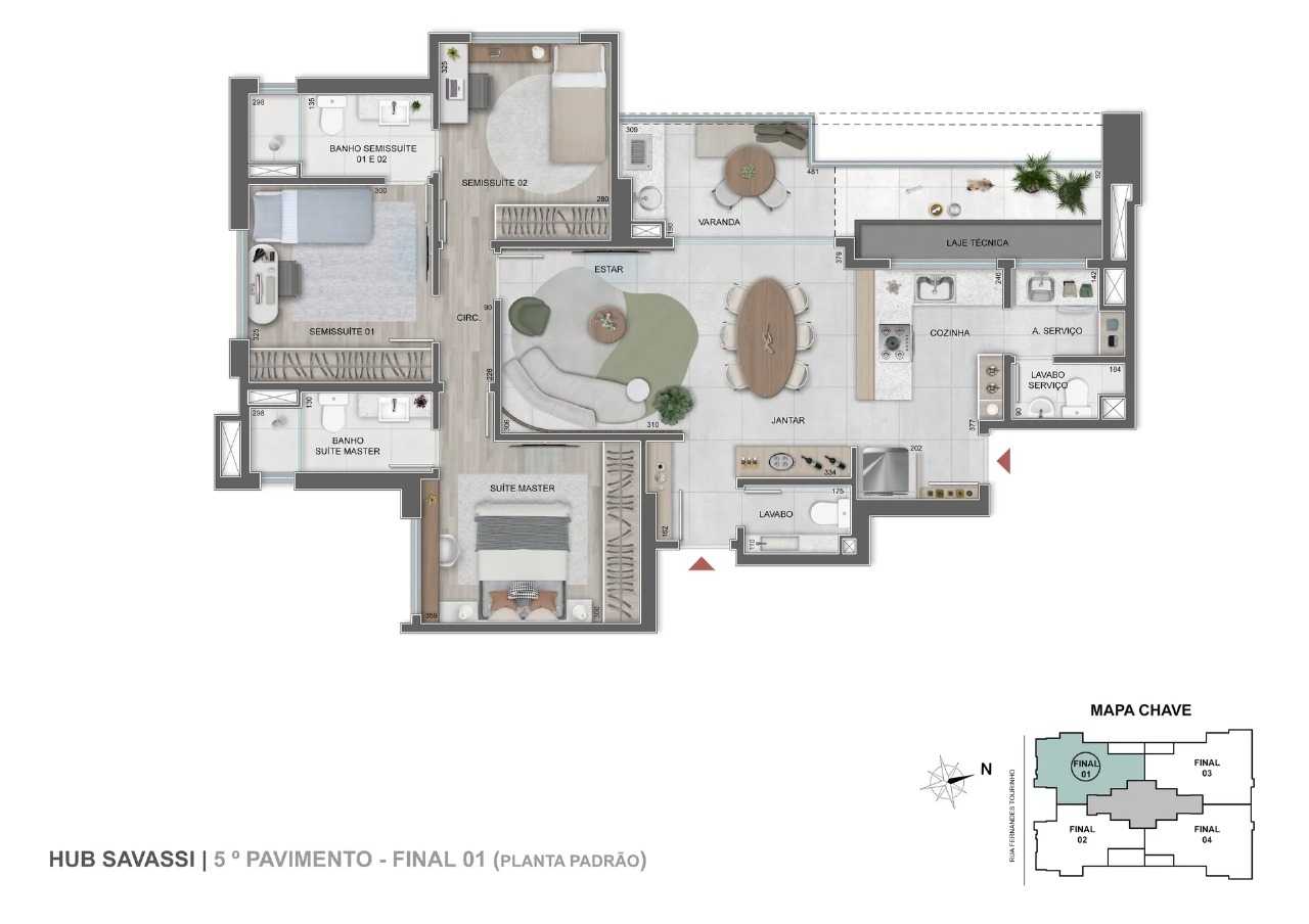 Apartamento à venda com 1 quarto, 42m² - Foto 20